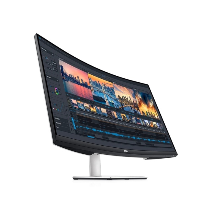 DELL S3221QSA 31.5 4MS 4K UHD 3840x2160 2xHDMI/DP PIVOT SILVER CURVED IPS MONITOR