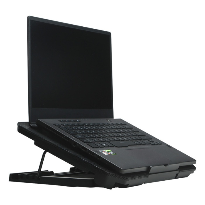 TX Ergo200 2x12cm LED FANlı, 84.7 CFM & 950±%10 RPM, 4 Kademe Yükseklik Ayarlı, 2xUSB 9-17 Notebook Soğutucu ve Stand