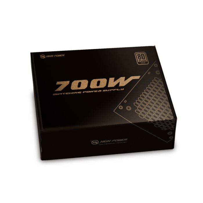 High Power 700W 80+ GOLD 12cm Fanlı Güç Kaynağı (HP1-J700GD-F12S)