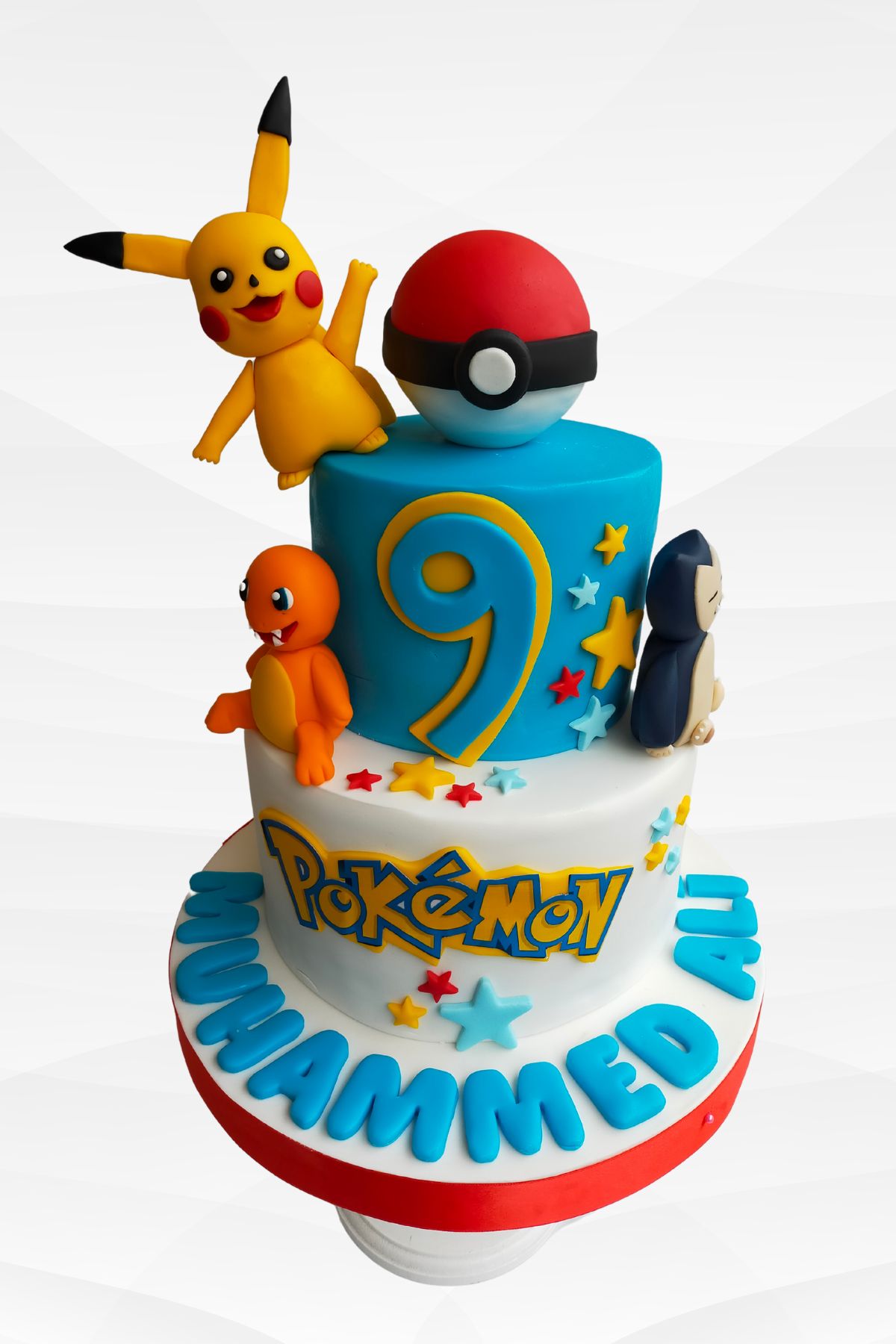 Pokemon Nostalji Tasarım Doğum Günü Pastası