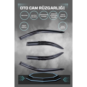 Renault Captur 2013-2020 Mugen Cam Rüzgarlığı