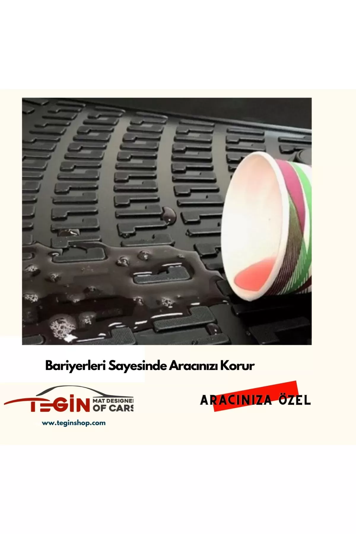 Fiat Egea HB Stepneli Bagaj Bagaj Havuzu + Siyah 3D Paspas 2015 Sonrası