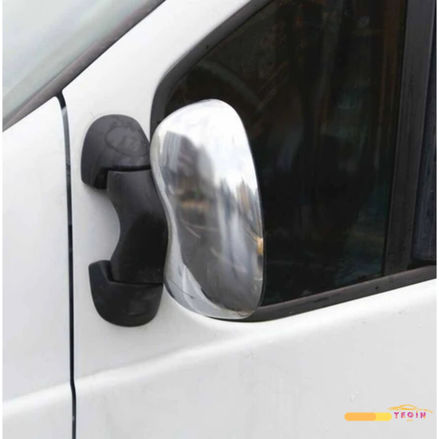 Trafic 2 VAN 2010-2014 Ayna Kapağı 2 Parça Paslanmaz Çelik