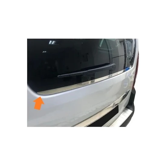Tepee Mini Van 2008-2018 Bagaj Camı Alt Çıtası Paslanmaz Çelik