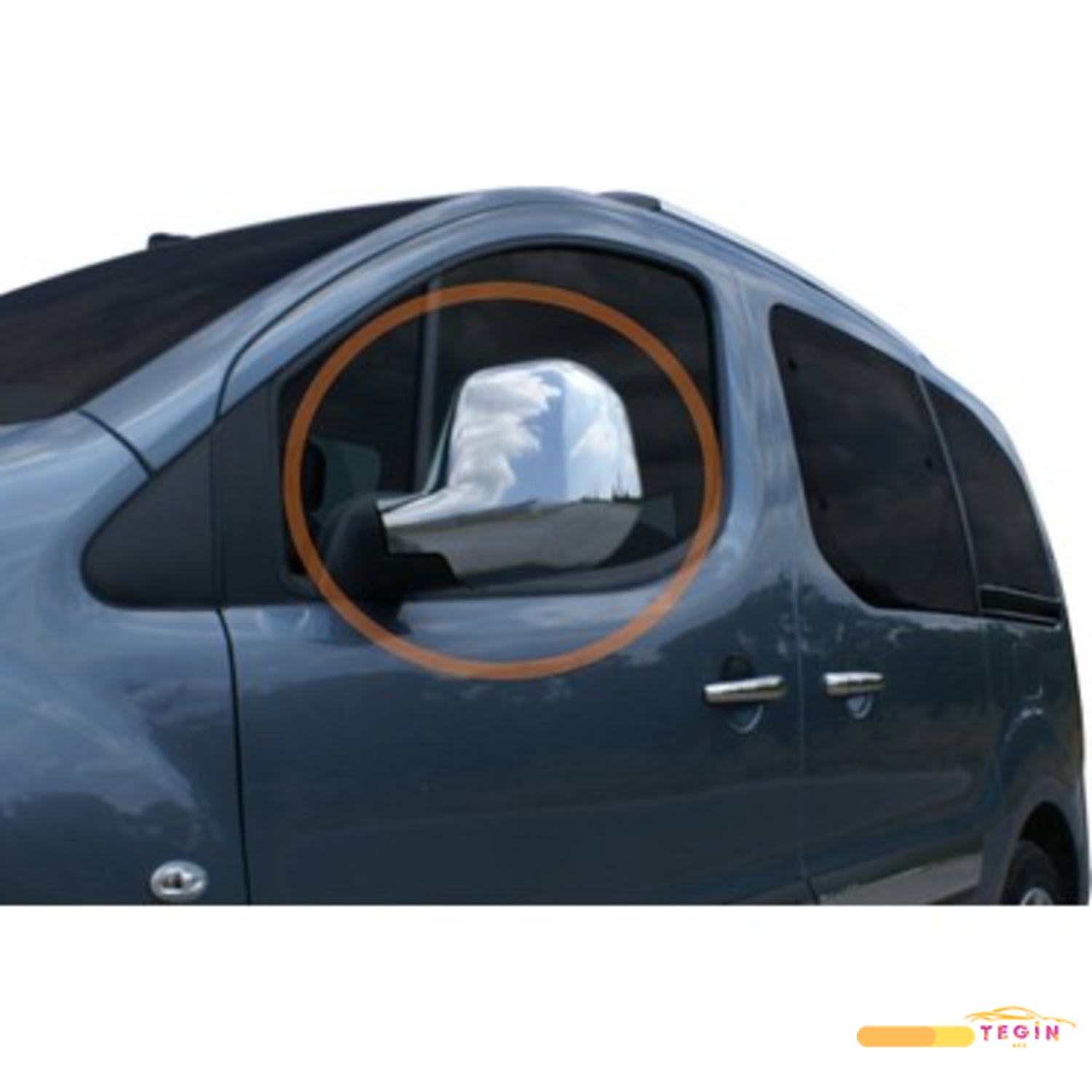 Tepee Mini Van 2008-2012 Ayna Kapağı 2 Parça Abs Krom