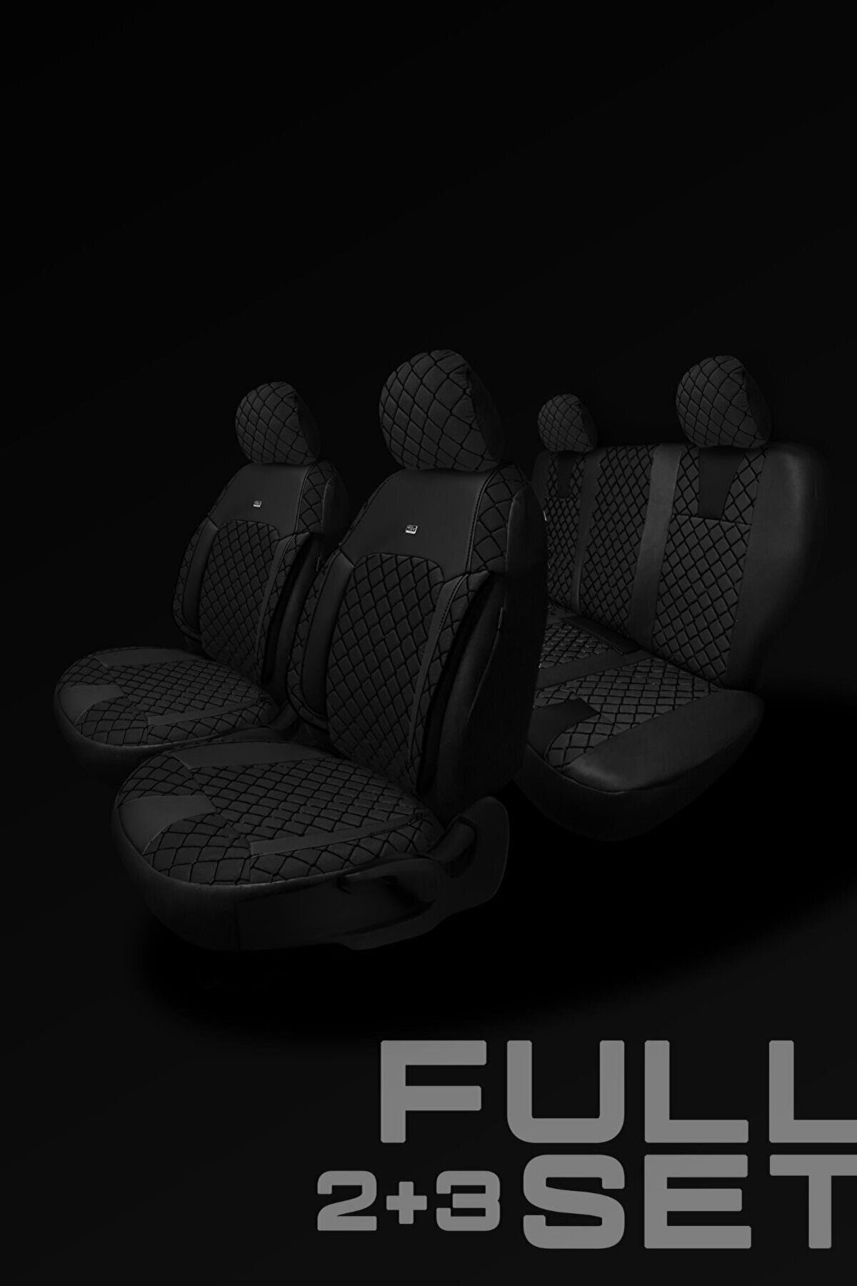 Audi A-5 Quattro Suv 2015 - 2019 Aracınıza Uyumlu Koltuk Kılıfı Jakar Deri Siyah