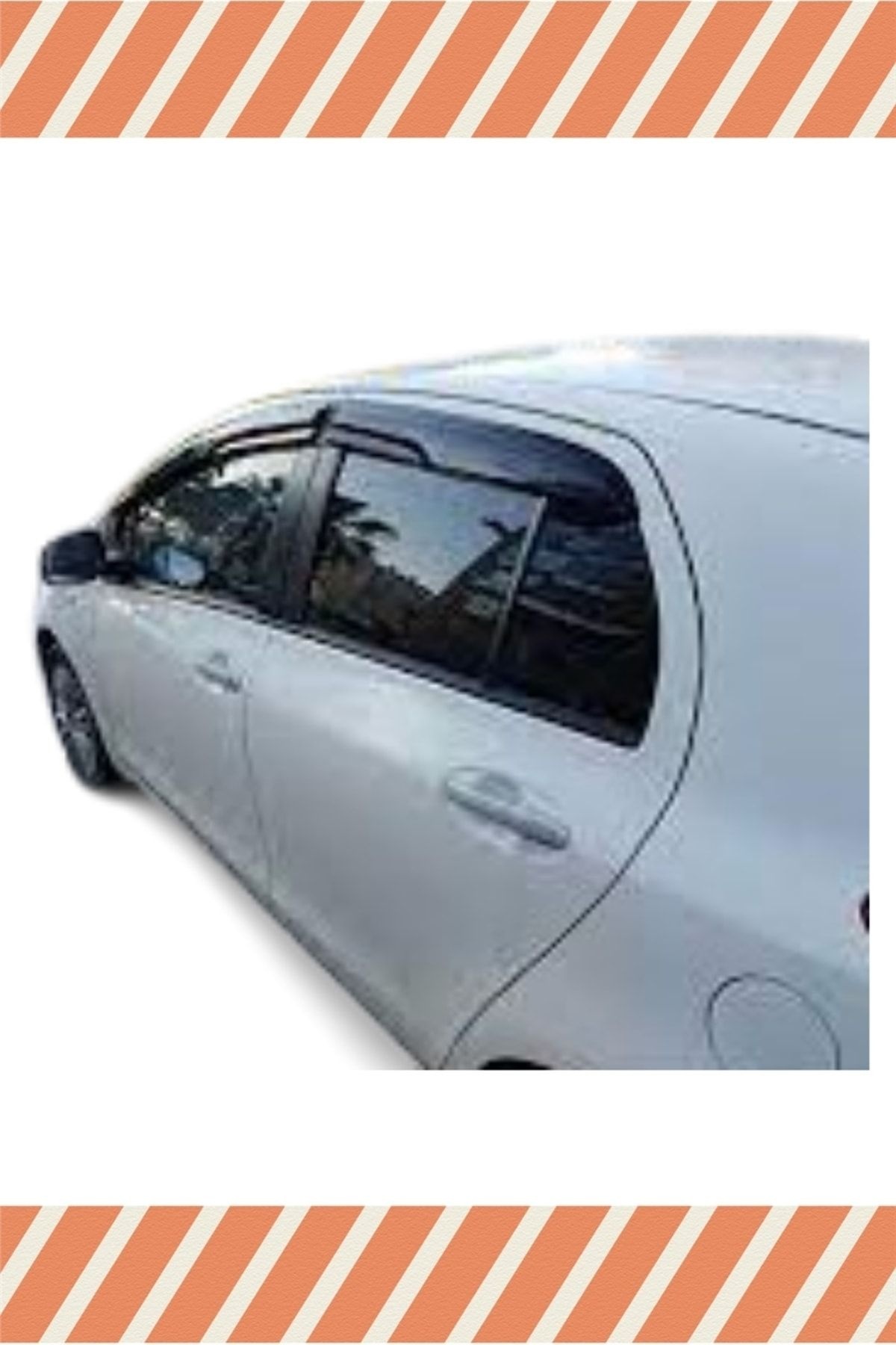 Toyota Yaris 2005 -2012 4lü Mügen Tip Cam Rüzgarlığı