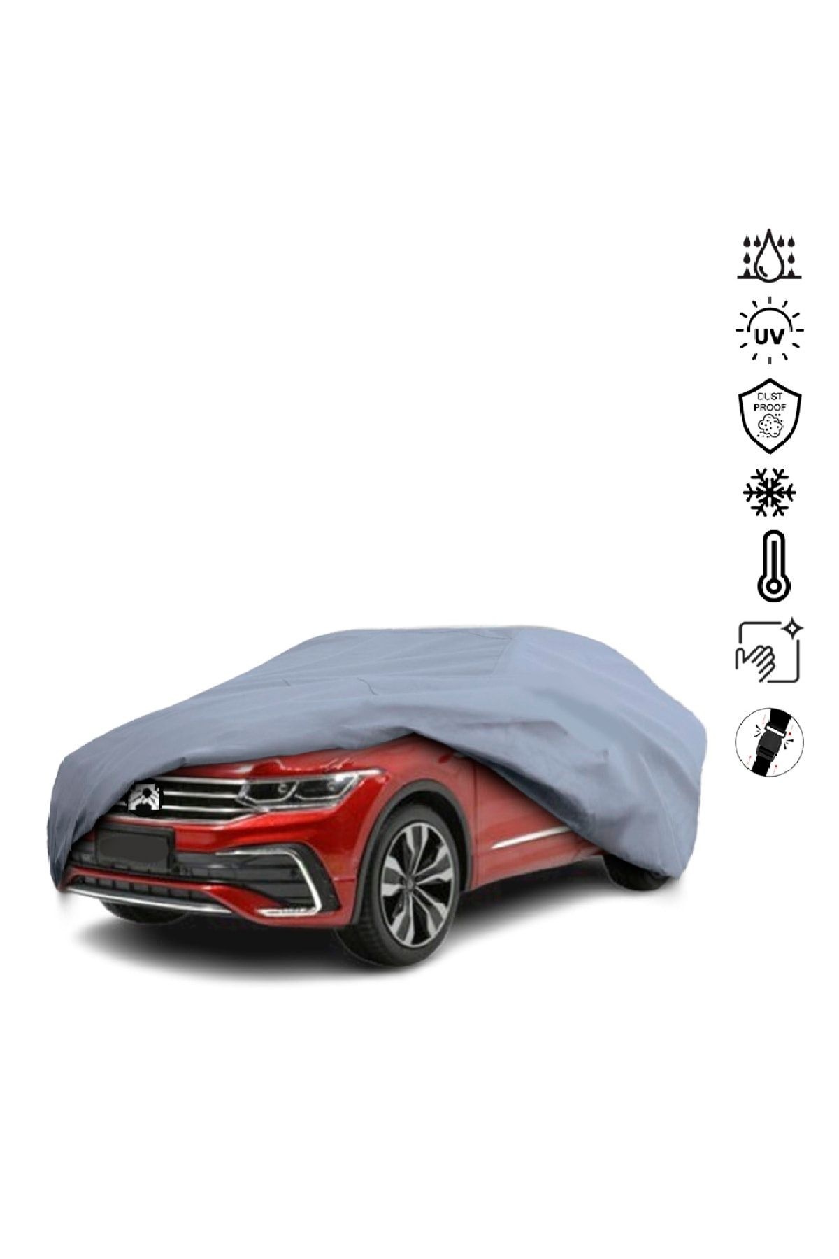 Volkswagen Tiguan X (2020-) Miflonlu Su Geçirmez Oto Branda Uv Koruyuculu