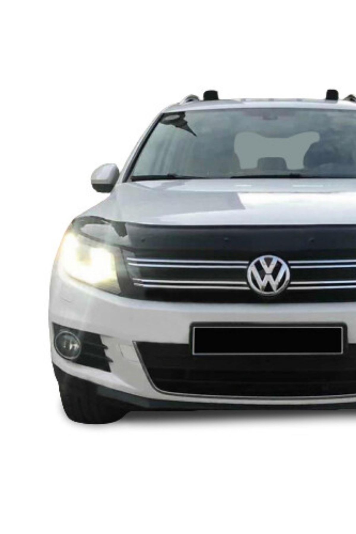 Volkswagen Tıguan Kaput Koruma / Kaput Rüzgarlığı Koruyucu 2011-2015 Uyumlu