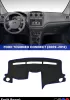 Ford Tourneo Connect (2009-2012) 3d Torpido Kılıfı Panel Koruyucu Göğüs Kaplama - Mavi Şerit