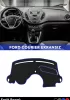 Ford Courıer Ekransız (2013-2020) 3d Torpido Koruma Kılıfı - Ön Göğüs Panel Kaplama - Mavi Şerit