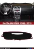 Dacia Duster 2009-2013 3d Torpido Koruma Kılıfı - Ön Göğüs Kaplama - Kırmızı Şerit