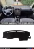Toyota Avensıs T220 (1997-2002) 3d Torpido Koruma Kılıfı - Ön Göğüs Kaplama - Siyah Şerit