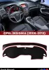 Opel Insıgnıa (2008-2013) 3d Torpido Koruma Kılıfı - Ön Göğüs Kaplama - Kırmızı Şerit