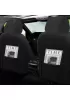 Prestij Serisi Beyaz Desenli Koltık Kılıfı Takımı