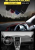 Toyota Aurıs (2006-2012) 3d Torpido Koruma Kılıfı - Ön Göğüs Kaplama - Kırmızı Şerit