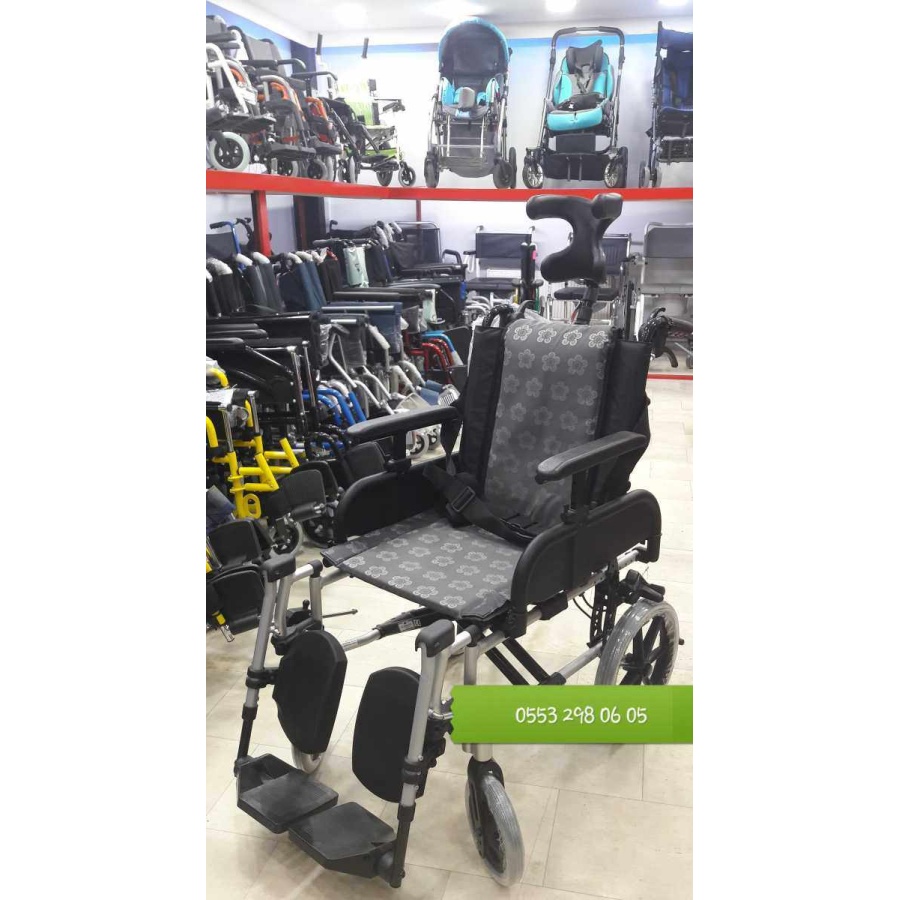 Comfort Recliner Özellikli Tekerlekli Sandalye