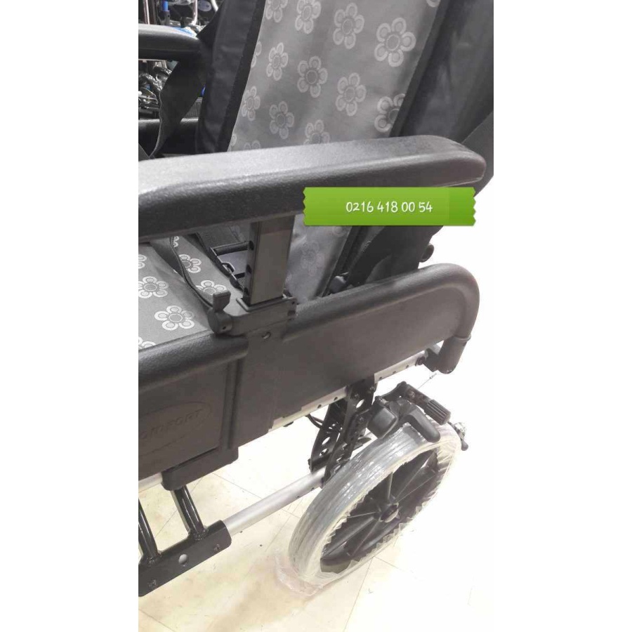 Comfort Recliner Özellikli Tekerlekli Sandalye
