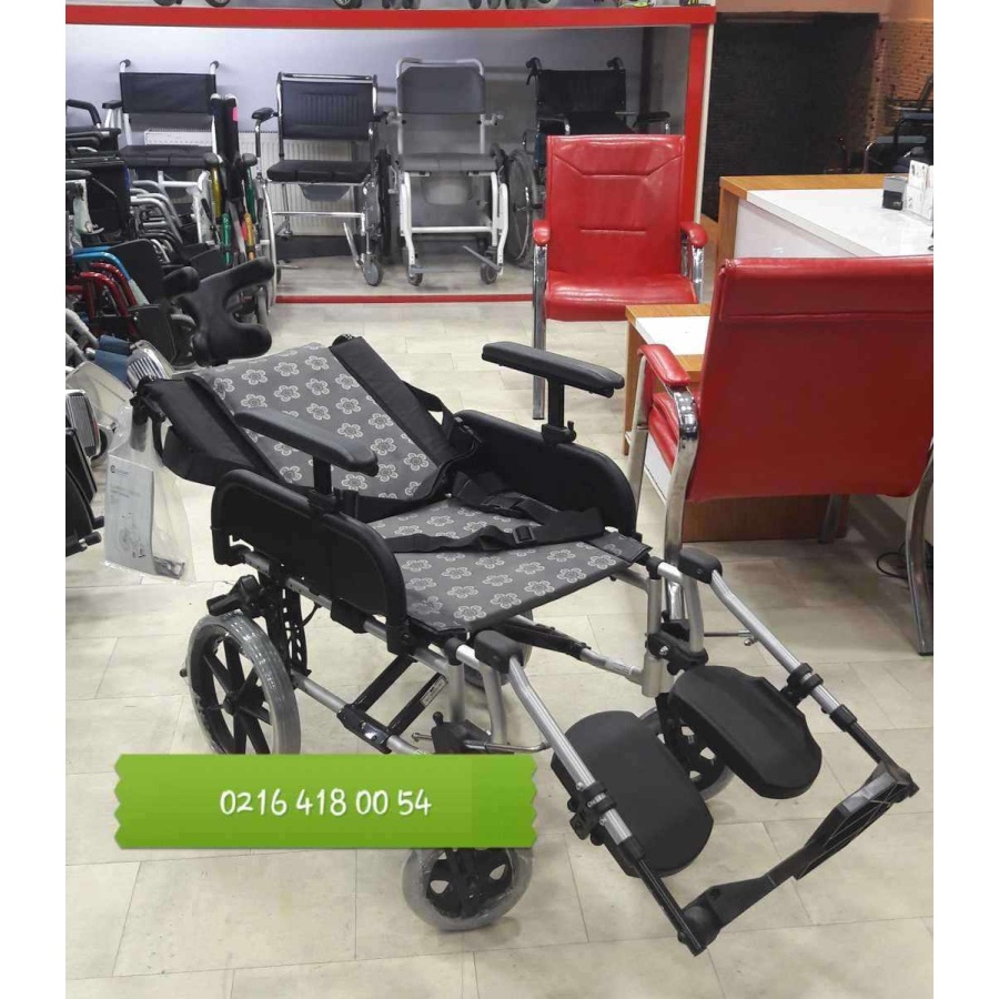 Comfort Recliner Özellikli Tekerlekli Sandalye