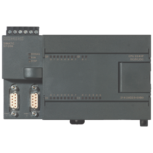SIMATIC S7-200, CPU 224XP Compact unit, DC power supply 14 DI DC/10 DO DC, 2 AI, 1 AO, 12/16 KB progr./10 KB data, 2 PPI/user-pr