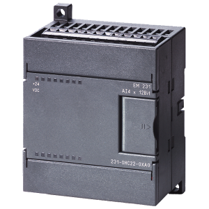 6ES7231-0HF22-0XA0 SIMATIC S7-200, Analog input EM 231, only for S7-22X CPU, 8 AI, 0-10V DC, max 2 AI 0..20 mA 12/11-bit