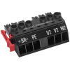 SINAMICS S120 POWER CONNECTOR C-/D-TYPE WITH SCREW TERMINALS FOR MOTOR MODULES 3-30 A FRAME SIZE: BOOKSIZE