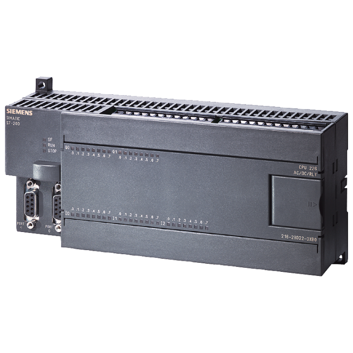 S7-200 CPU 226 Compact unit, AC power supply 24 DI DC/16 DO relay