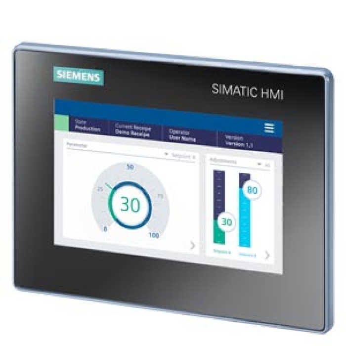 Unified Basic Panel, touch operation, 7 widescreen TFT display, 16 million colors, PROFINET interface