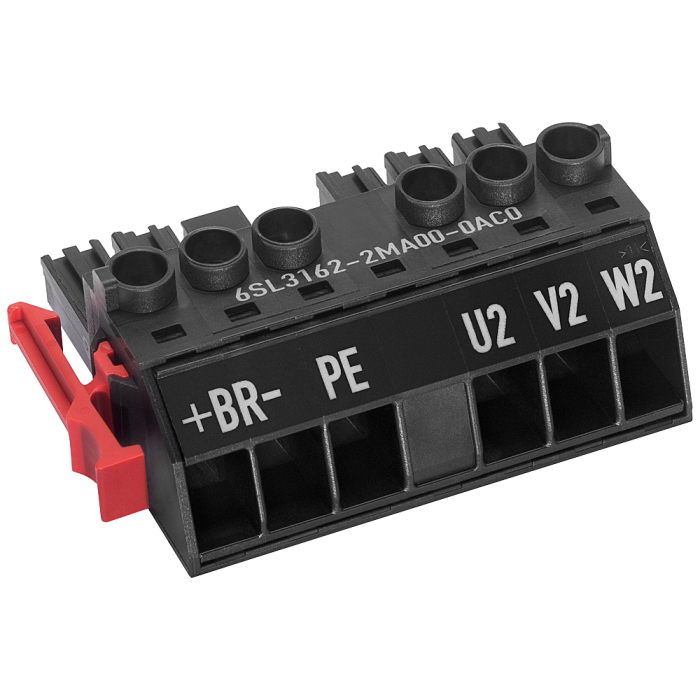 SINAMICS S120 POWER CONNECTOR C-/D-TYPE WITH SCREW TERMINALS FOR MOTOR MODULES 3-30 A FRAME SIZE: BOOKSIZE