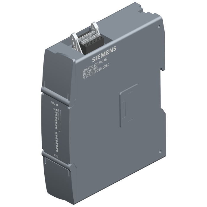 SIMATIC S7-1200 G2, SM 1231 RTD, AI 4x RTD module, Pt100 and Pt1000