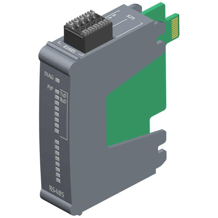 SIMATIC S7-1200 G2: CB 1241 Communication Board, interface: RS485, with push-in terminal block