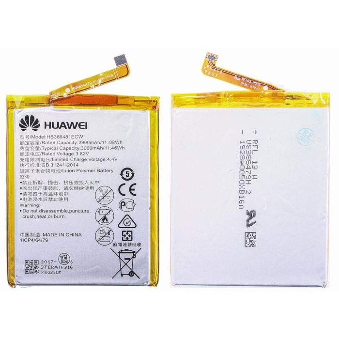 Huawei P9 Lite 2017 HB366481ECW Orijinal Batarya Pil