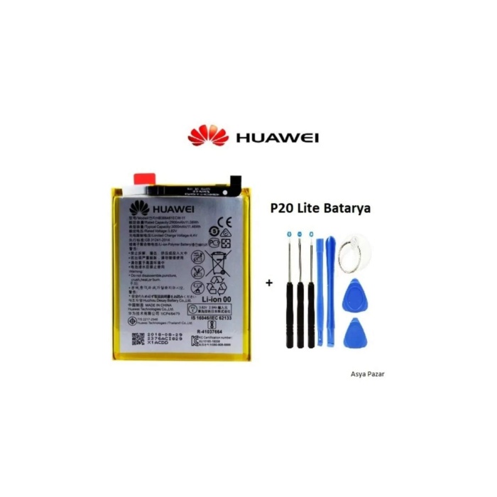 Huawei P20 Lite HB366481ECW Orjinal Kalite Batarya Pil