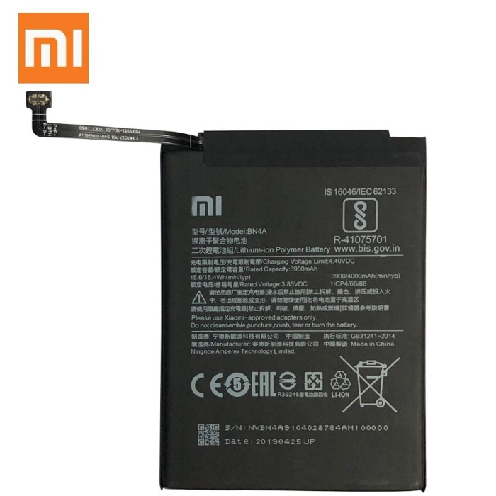 Xiaomi Redmi Note 7 BN4A Orjinal Kalite Batarya Pil