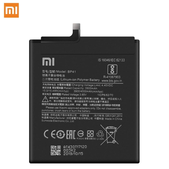Xiaomi Redmi K20/K20 Pro BP41 Orjinal Kalite Batarya Pil