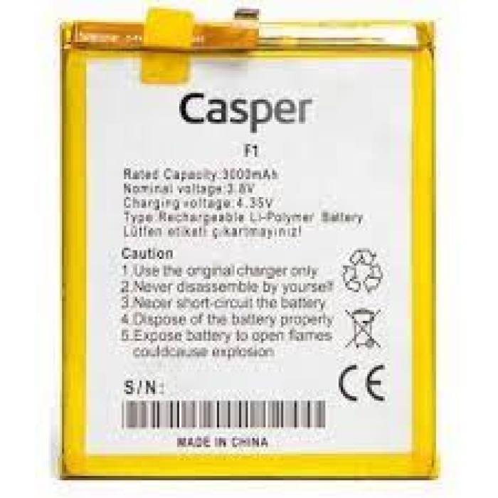 Casper Via F1 Orjinal kalite Batarya Pil