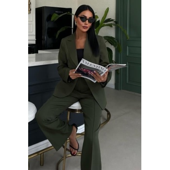 Sırt Dantel Detay Premium Takım Elbise 10031