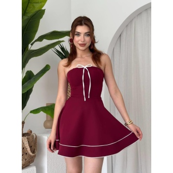 Yuna Straplez Elbise