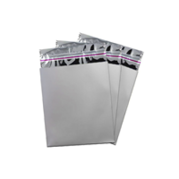 Metalize Poşet Lüks 50li 15x25 -Gümüş-