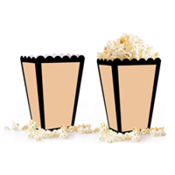 Popcorn Kutusu 8li -Mum Işığı-