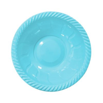 Plastik Yuvarlak Kase 6lı AÇIK MAVİ
