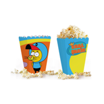 Kral Şakir Action Popcorn Kutusu 8li