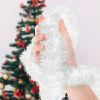 Garland Sim 5/6 cm -Beyaz-
