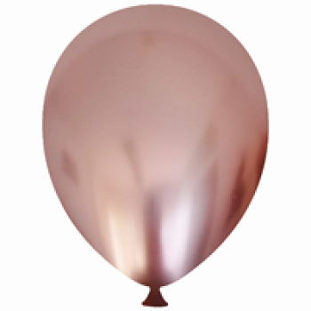 5 Krom Balon 100lü -Pembe-