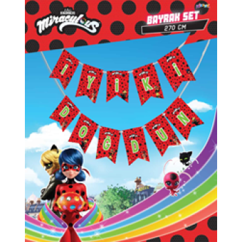 Miraculous Super Heroez İyi ki Doğdun Harf Afiş