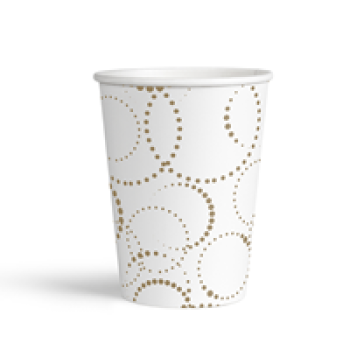 Karton Bardak 8oz 6lı -Elegant Beyaz-