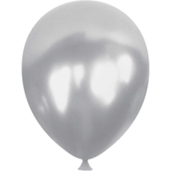 5 Metalik Balon 100lü -Gümüş-