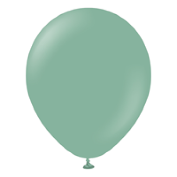 12 Vivaloons Retro Balon 100lü -Yeşil-