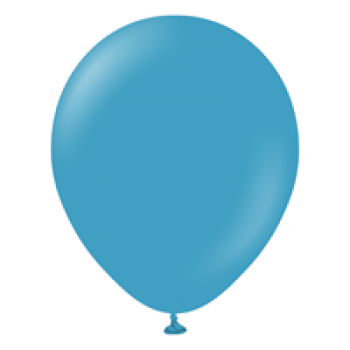 12 Vivaloons Retro Balon 100lü -Mavi-