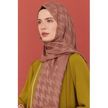 Kazayağı Desen İpeksi Jakar Şal - Yalı